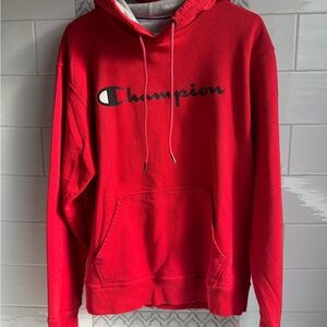 Champion Bold Red Men's Hoodie